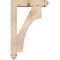 Ekena Millwork Westlake Arts and Crafts Smooth Bracket w/ Offset Brace, Douglas Fir, 5 1/2"W x 22"D x 34"H BKT0604X22X34WTL03SDF - alternate 2
